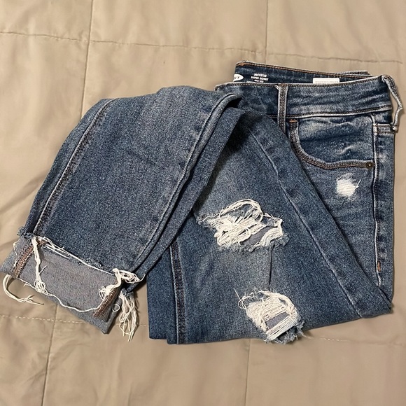 Old Navy distressed Size 4 jeans Button-fly *very nice condition* - Picture 10 of 10